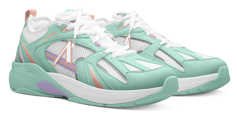 ARKK Collection Tuzon Leather W13 | White Silver Vivid Pink | Men Tuzon